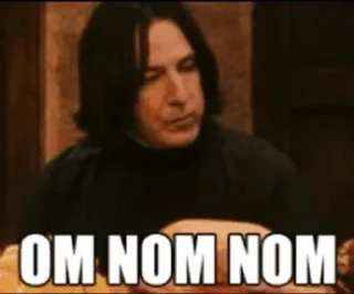 😋 emoji my Severus Snape Telegram sticker 10 of 46
