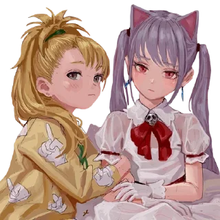 👭 emoji konni Telegram sticker 23 of 120
