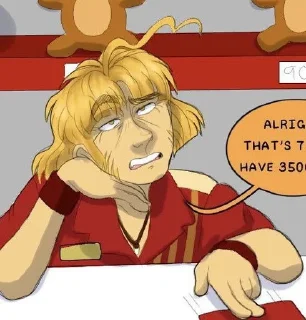 🤨 emoji Jeremy my beloved Telegram sticker 13 of 15