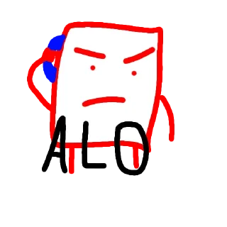 📞 emoji Арт Telegram sticker 16 of 22