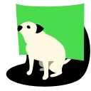 🐶 emoji Арт от @The_Pako Telegram sticker 5 of 48