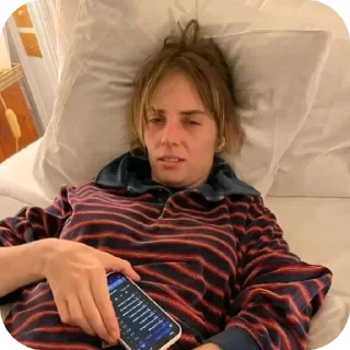 😴 emoji Maya Hawke Telegram sticker 22 of 92