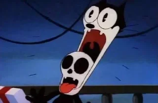 😧 emoji котяра😯 Telegram sticker 1 of 39