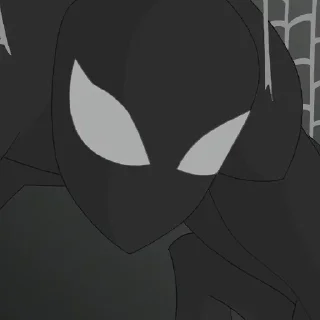 ⚫ emoji Black C. Spider-Man / @Earth_928 Telegram sticker 15 of 50