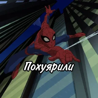 🚘 emoji The Spectacular Spider-Man Telegram sticker 12 of 37