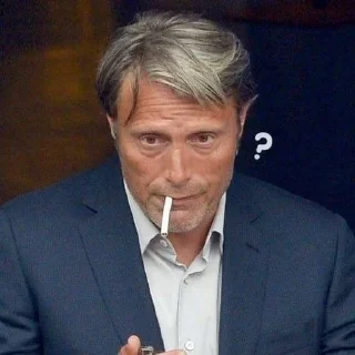🤨 emoji Hannibal Lecter Telegram sticker 20 of 115