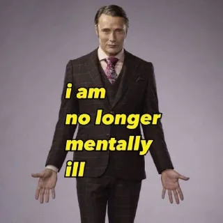 😭 emoji Hannibal Lecter Telegram sticker 5 of 115