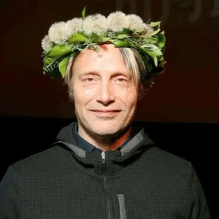 🌼 emoji Mads Mikkelsen🎀 Telegram sticker 20 of 91