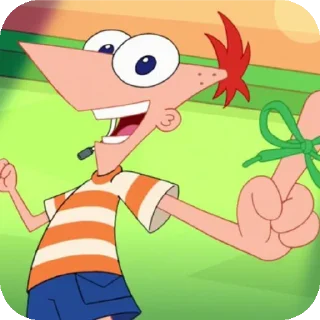 😁 emoji Phineas • @Earth928B Telegram sticker 9 of 45