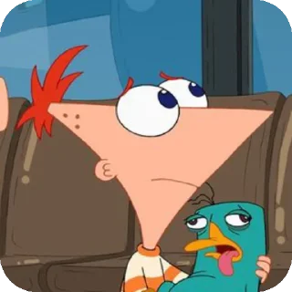 😔 emoji Phineas • @Earth928B Telegram sticker 23 of 45