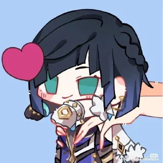 🍌 emoji Genchin impact✨🍌 Telegram sticker 10 of 29