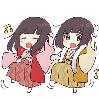 💃 emoji Куруми-чан 8 @Nyasticks Telegram sticker 24 of 42