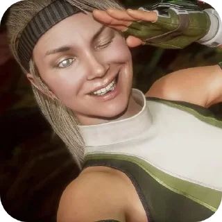 😉 emoji Sonya Blade • @Earth928B Telegram sticker 23 of 55