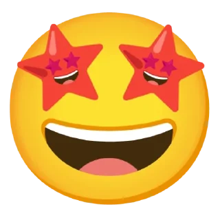 🤩 emoji Crazy emoji Telegram sticker 20 of 88