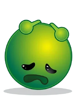 🌟 emoji green alien lol ||| Telegram sticker 18 of 62
