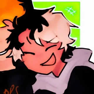 🍪 emoji °˖ : ໒ 🐈‍⬛️ 𝑨𝑫𝑨𝑴&𝑱𝑶𝑵𝑨𝑯⿻🍪•₊˚。 Telegram sticker 18 of 45