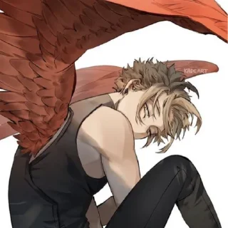 Sticker from Hawks.