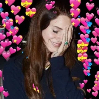 💓 emoji queen lana del rey Telegram sticker 20 of 32
