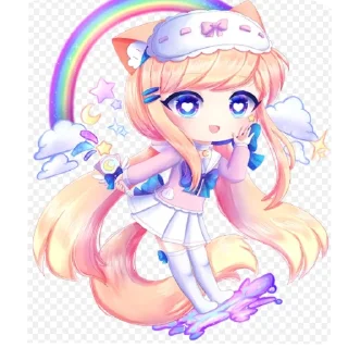 👏 emoji Rare Koi  гача лайф🤩 Telegram sticker 22 of 24