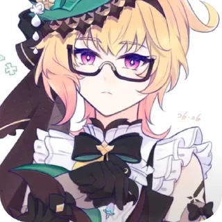 🌿 emoji Эмилия Telegram sticker 11 of 29