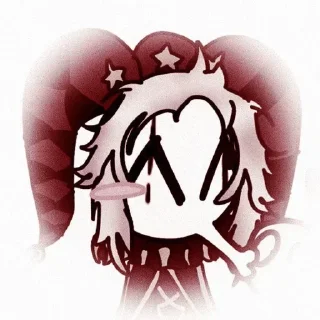 😘 emoji ꕮ៹ pierrot 🎐 @hekanai Telegram sticker 6 of 45
