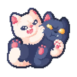 🦂 emoji thepixelcats (by @thepixelphoenix) Telegram sticker 13 of 17