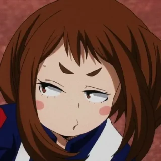 😒 emoji Урарака by @AnimeMatestickers Telegram sticker 17 of 20