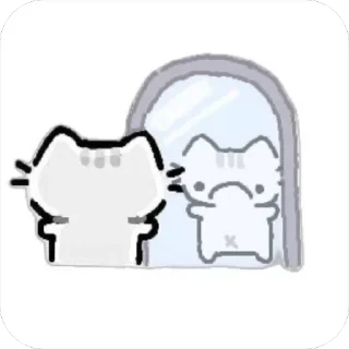 🌟 emoji Котёнок Telegram sticker 24 of 44
