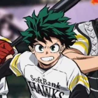 🌟 emoji izuku midoriya Telegram sticker 12 of 45