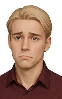 ☹️ emoji Boris Romanov 🩵 Telegram sticker 9 of 12
