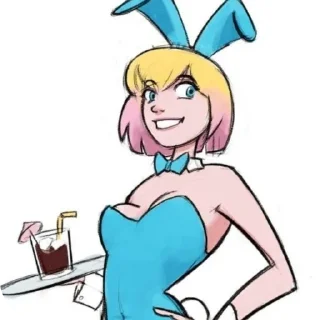 🐰 emoji Gwenpool ➩ @Earth928B Telegram sticker 22 of 80