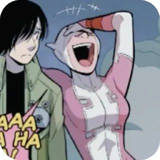 🤣 emoji Gwenpool ➩ @Earth928B Telegram sticker 3 of 80
