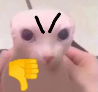 👎 emoji бингус и другие Telegram sticker 14 of 23