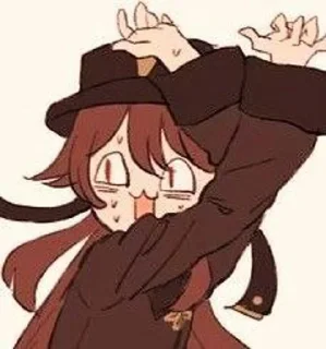 😱 emoji ХуТао Telegram sticker 24 of 46