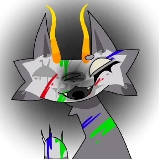 🌟 emoji Gamzee Cat by @opmFanComic Telegram sticker 10 of 16