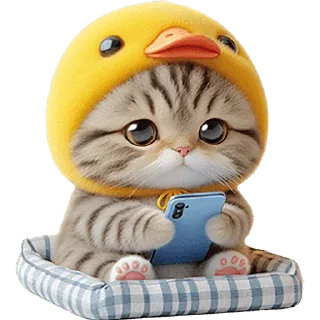 Sticker from Мяу-утка @Nyasticks