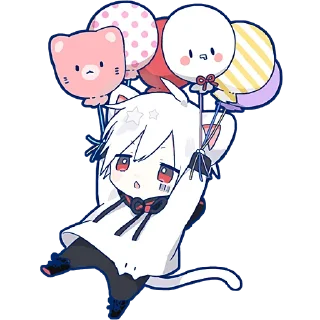 🪂 emoji Мафу-котик 2 @Nyasticks Telegram sticker 9 of 41