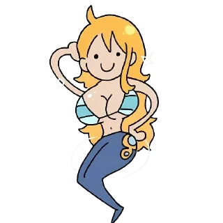 🙂 emoji Nami Telegram sticker 20 of 106
