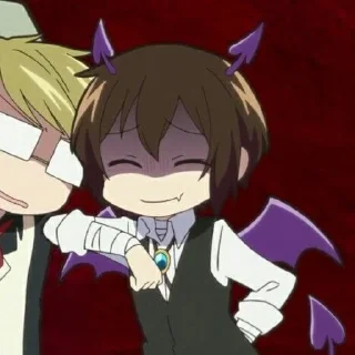 🌟 emoji Дазай чиби Telegram sticker 24 of 87