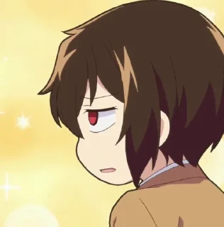 🌟 emoji Дазай чиби Telegram sticker 16 of 87