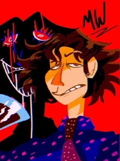 😒 emoji Martin walls Telegram sticker 20 of 40