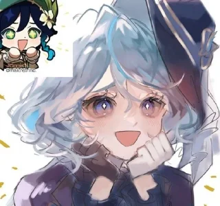 💧 emoji ✰•~𝔉𝔬𝔠𝔞𝔩𝔬𝔯~•✰ @Lyney_lets_go_t Telegram sticker 14 of 66