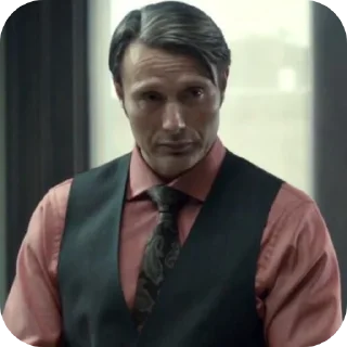 🎸 emoji Hannibal Lecter | Hannibal series @MacraniFilms Telegram sticker 22 of 41