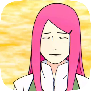 🎐 emoji Кушина @stickersnaryto Telegram sticker 7 of 50