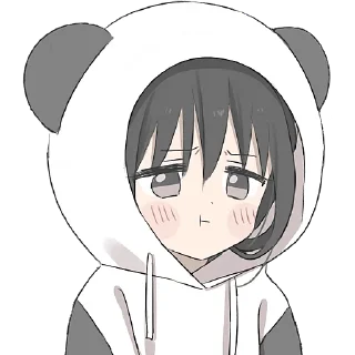 😟 emoji Худи-панда @Nyasticks Telegram sticker 18 of 34