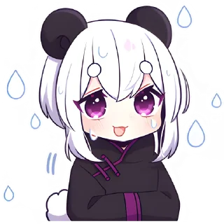 😅 emoji Панда-тян 2 @nyasticks Telegram sticker 7 of 41