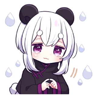 😢 emoji Панда-тян 2 @nyasticks Telegram sticker 14 of 41
