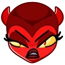 😡 emoji D3v1l3ss 3m0j1 :: @cucumberdaw Telegram sticker 14 of 50