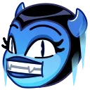 🥶 emoji D3v1l3ss 3m0j1 :: @cucumberdaw Telegram sticker 16 of 50