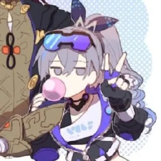 ✌️ emoji серебряный волк Telegram sticker 7 of 11